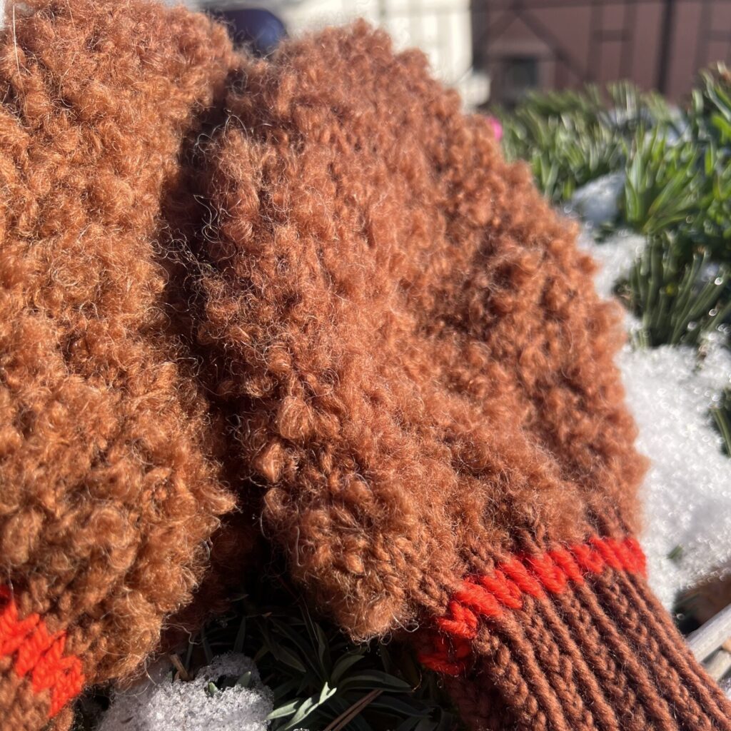 Strickanleitung, kostenlos, Fäustlinge