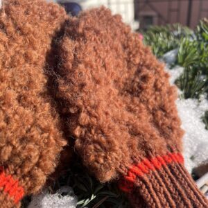 Strickanleitung, kostenlos, Fäustlinge